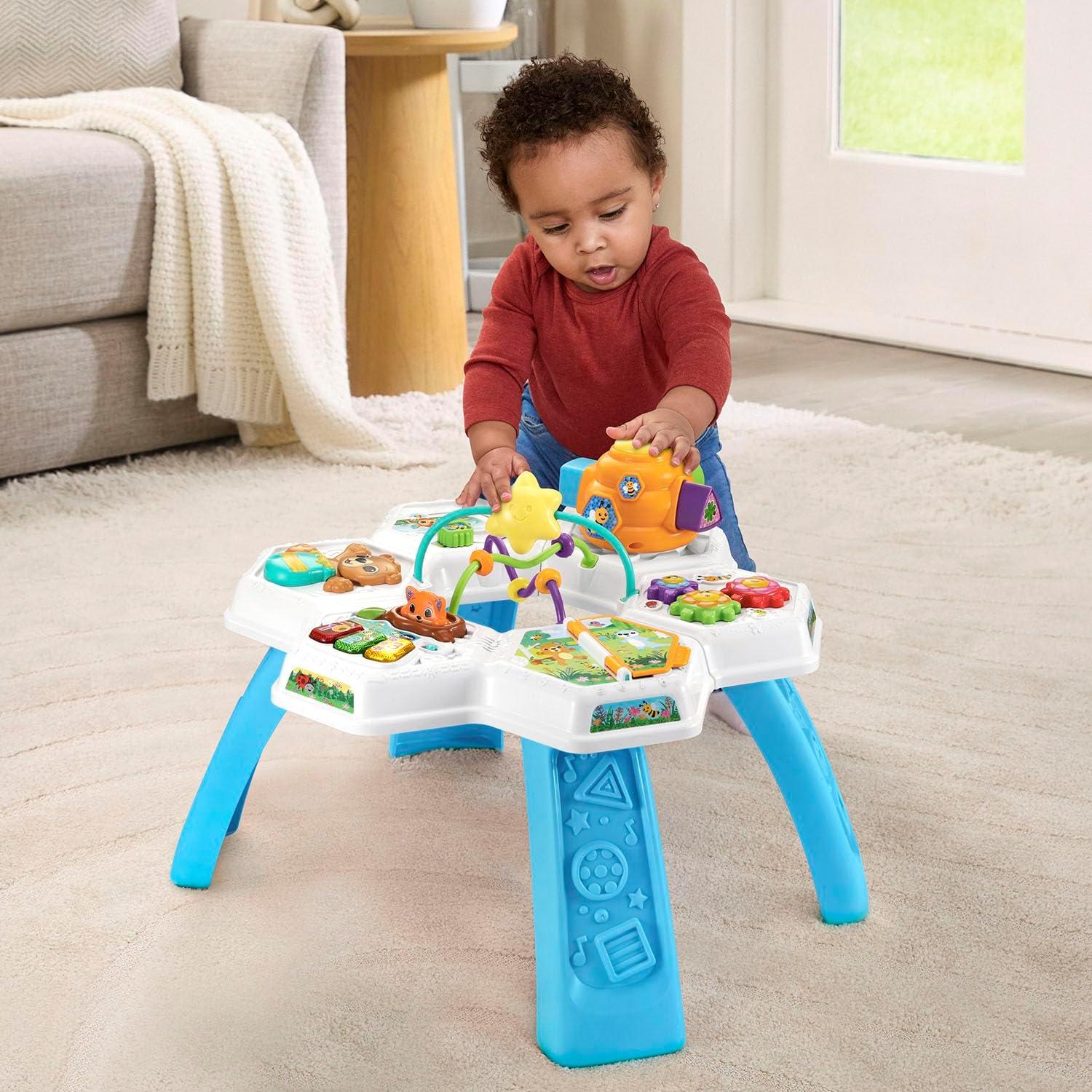 Vtech Interactive Table VTech Buzz and Learn Activity Table with Seven Interactive Play Zones ...