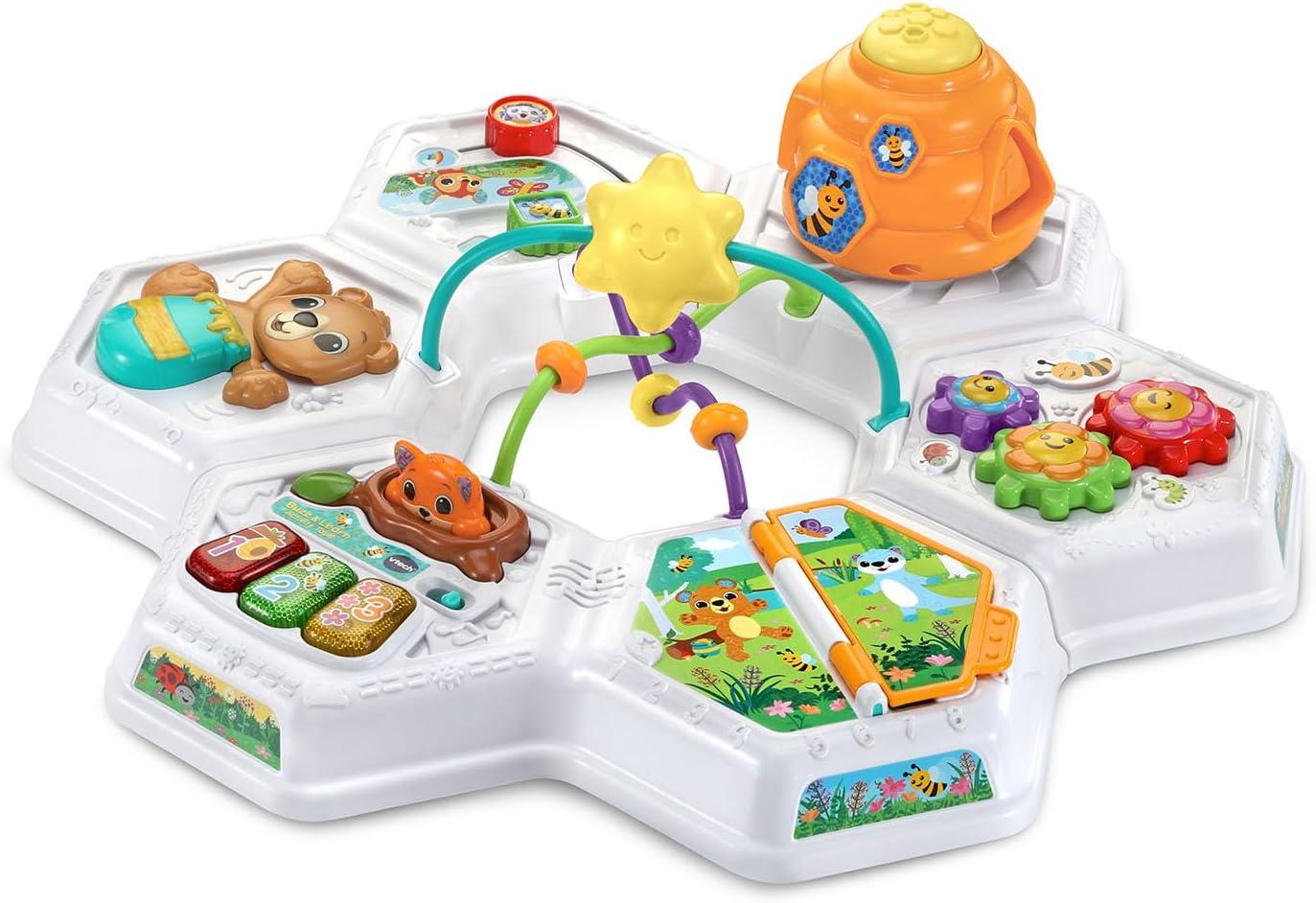 Vtech Interactive Table VTech Buzz and Learn Activity Table with Seven Interactive Play Zones ...