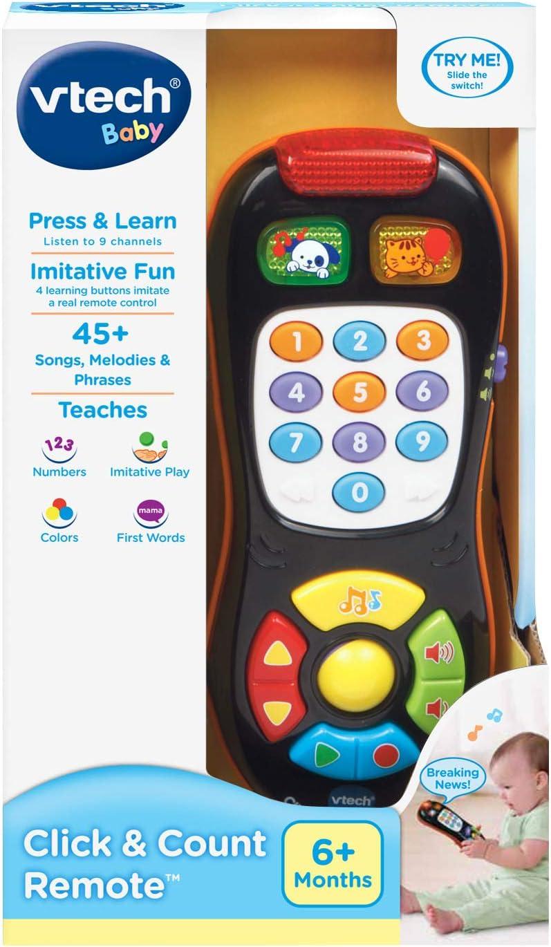 VTech Click and Count Remote, Black - VTech Educational Toys Store