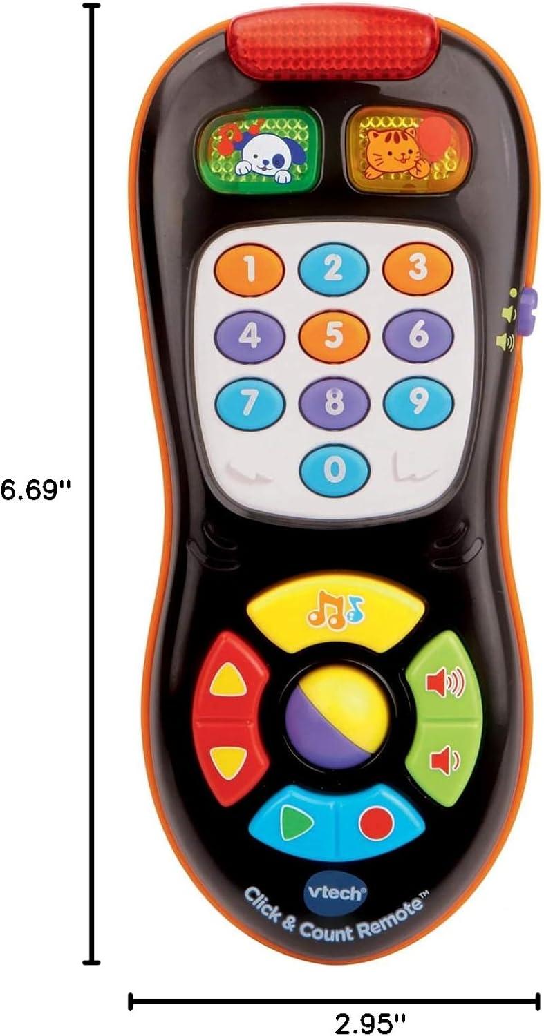 VTech Click and Count Remote, Black - VTech Educational Toys Store