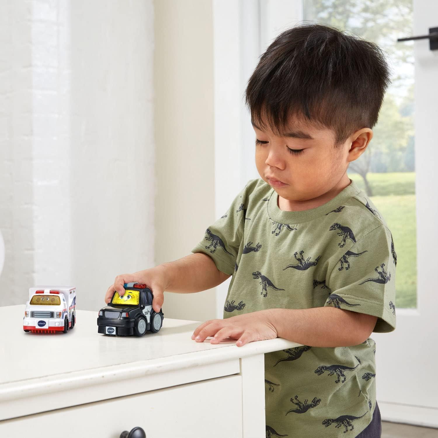 Vtech Police VTech Go! Go! Smart Wheels Race Team 2-Pack(Police Car and Ambulance ...