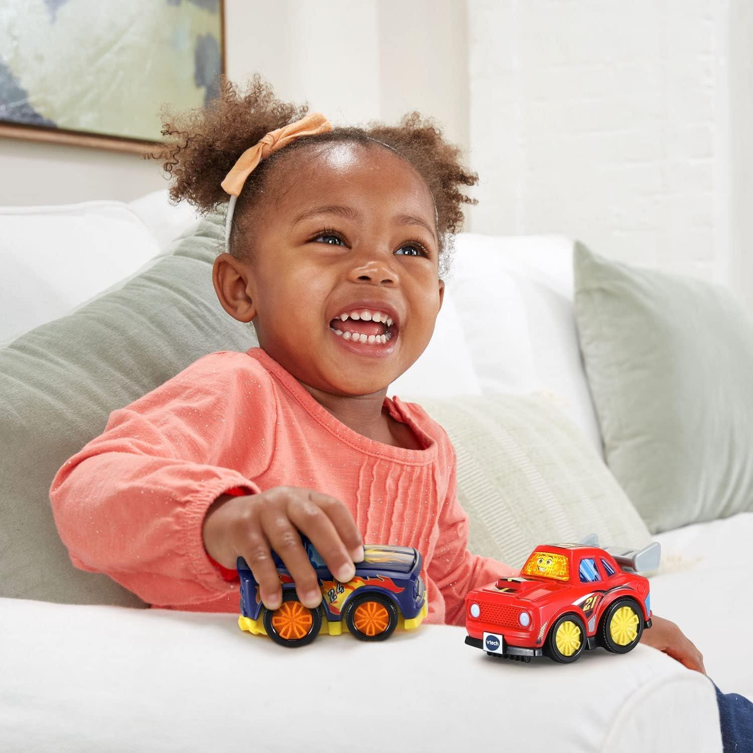 Vtech Red Racing Car VTech Go! Go! Smart Wheels Race Team 2-Pack(Revved Up Race Car and ...