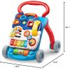 image:imageVTech SittoStand Learning Walker Frustration Free Packaging BlueBlue