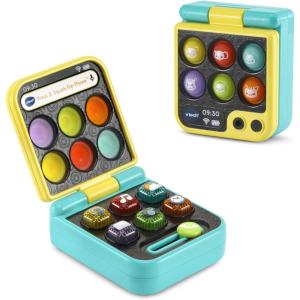 image:imageVTech Baby Press and Squish Flip Phone Toy with Lightup Popping Buttons