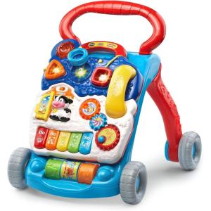 image:imageVTech SittoStand Learning Walker Frustration Free Packaging BlueBlue