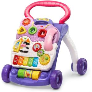 image:imageVTech SittoStand Learning Walker Frustration Free Packaging BlueLavender