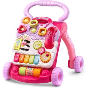 image:imageVTech SittoStand Learning Walker Frustration Free Packaging BluePink
