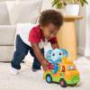 image:imageVTech Learn and Rescue Elephant Truck Pull Toy with Plush Elephant