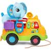 image:imageVTech Learn and Rescue Elephant Truck Pull Toy with Plush Elephant