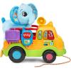 image:imageVTech Learn and Rescue Elephant Truck Pull Toy with Plush Elephant