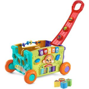 image:imageVTech Sort and Discover Activity Wagon for Toddlers PinkRed