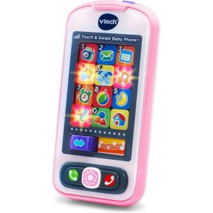 image:imageVTech Touch and Swipe Baby Phone OrangePink1