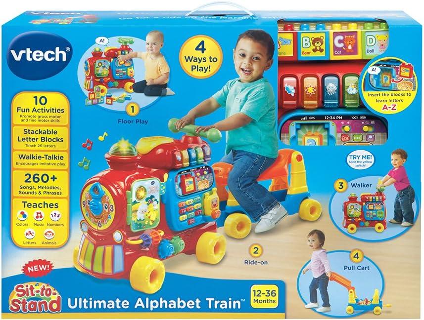 Vtech Train Livery VTech Sit-to-Stand Ultimate Alphabet Train, Blue(Red) - VTech ...