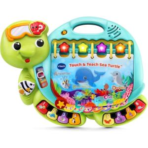 image:imageVTech Touch and Teach Sea Turtle Interactive Learning Book Green