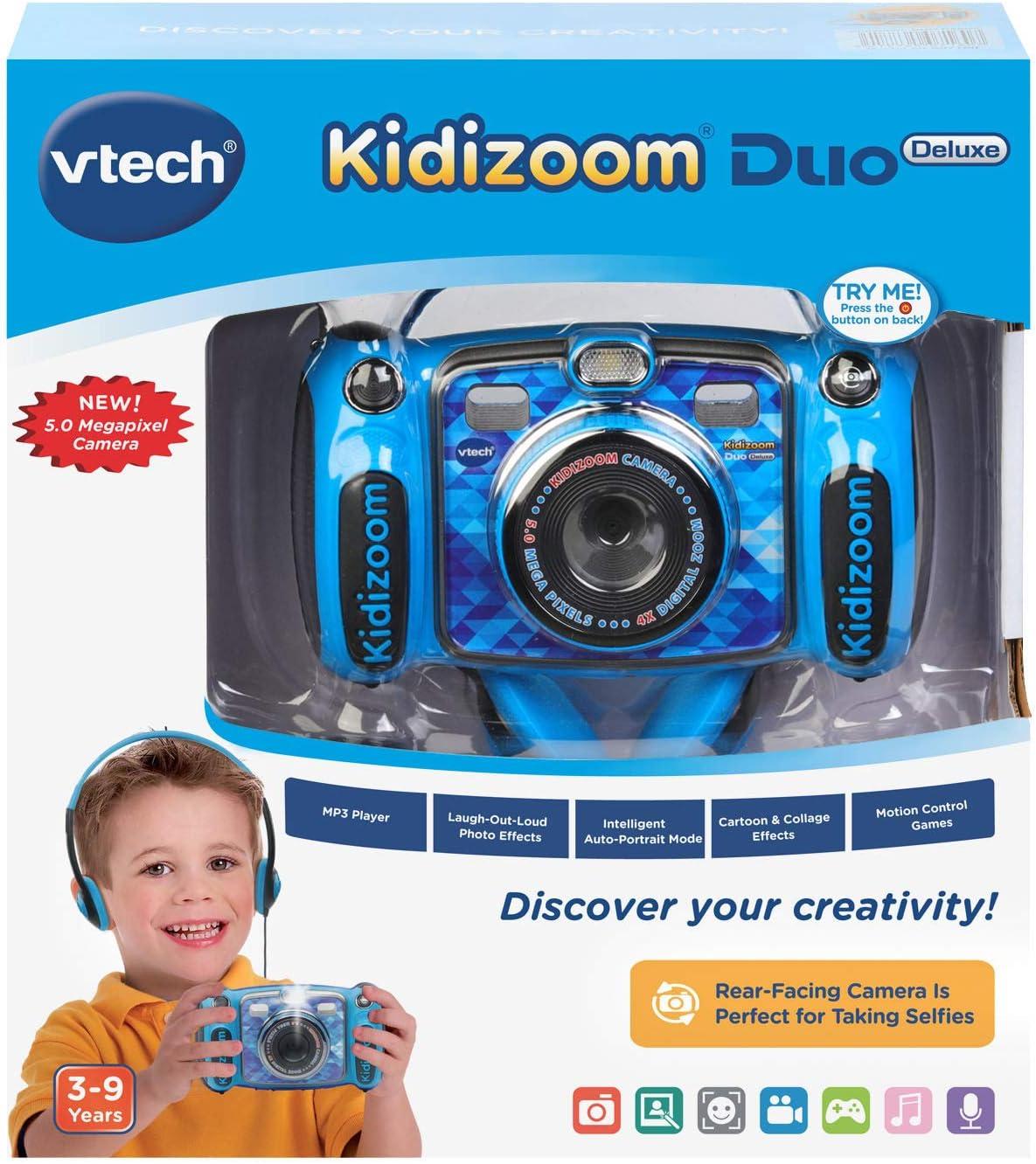 VTech Kidizoom Duo 5.0 Deluxe Digital Selfie Camera with MP3 Player and