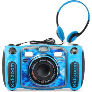 image:imageVTech Kidizoom Duo 50 Deluxe Digital Selfie Camera with MP3 Player and Headphones BlueBlue