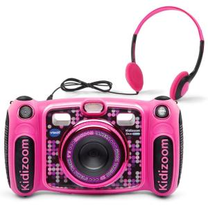 image:imageVTech Kidizoom Duo 50 Deluxe Digital Selfie Camera with MP3 Player and Headphones BluePink