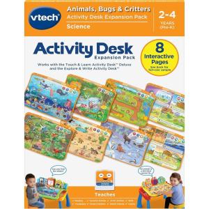 image:imageVTech Touch and Learn Activity Desk Deluxe Expansion Pack  Get Ready for PreschoolAnimals  Bugs and Critters
