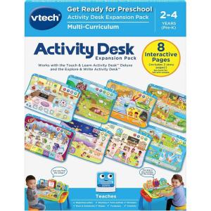 image:imageVTech Touch and Learn Activity Desk Deluxe Expansion Pack  Get Ready for PreschoolGet Ready for Preschool