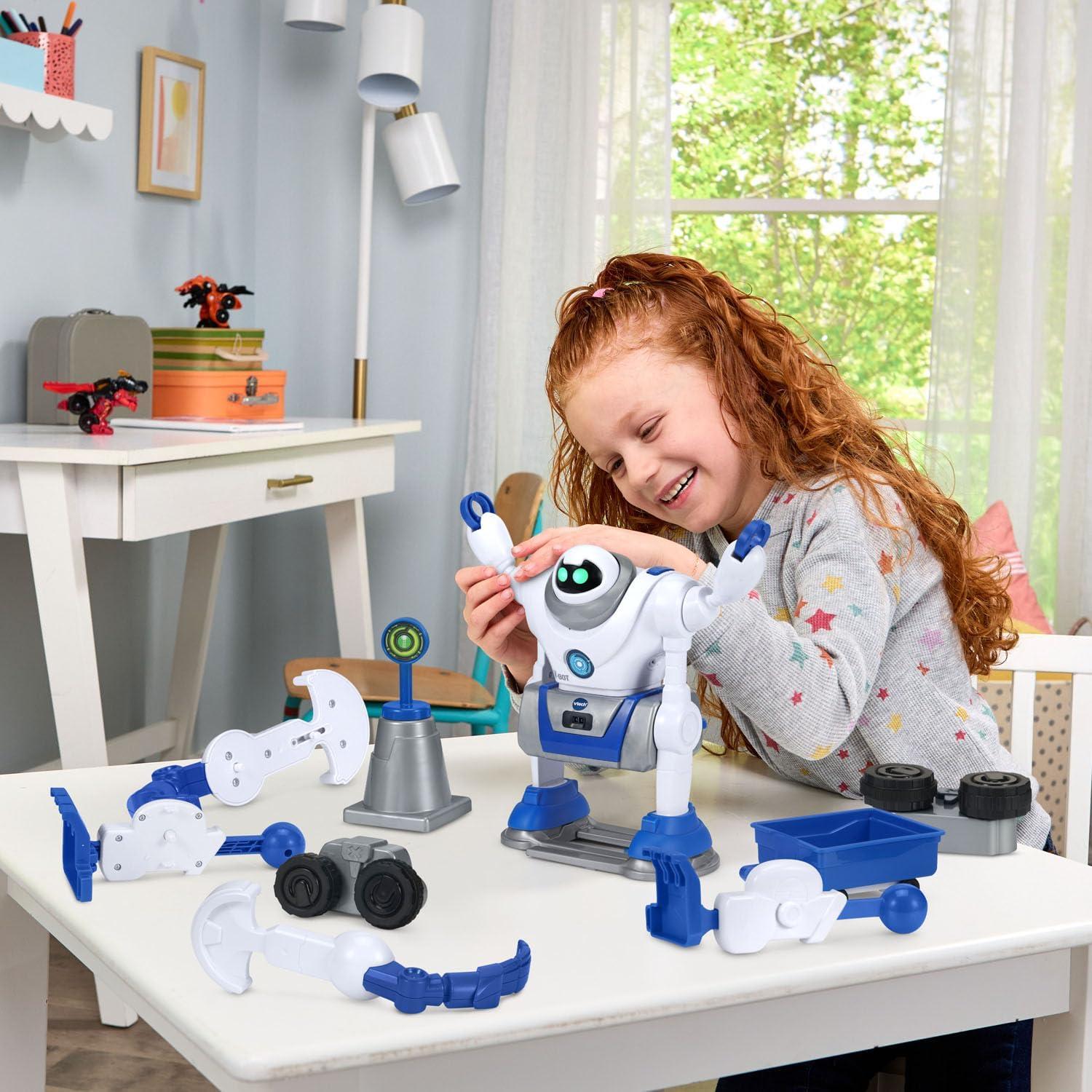 Vtech Body Bot VTech 5-in-1 Make-a-Bot Transformable Robot Toy with Sound Sensor and ...