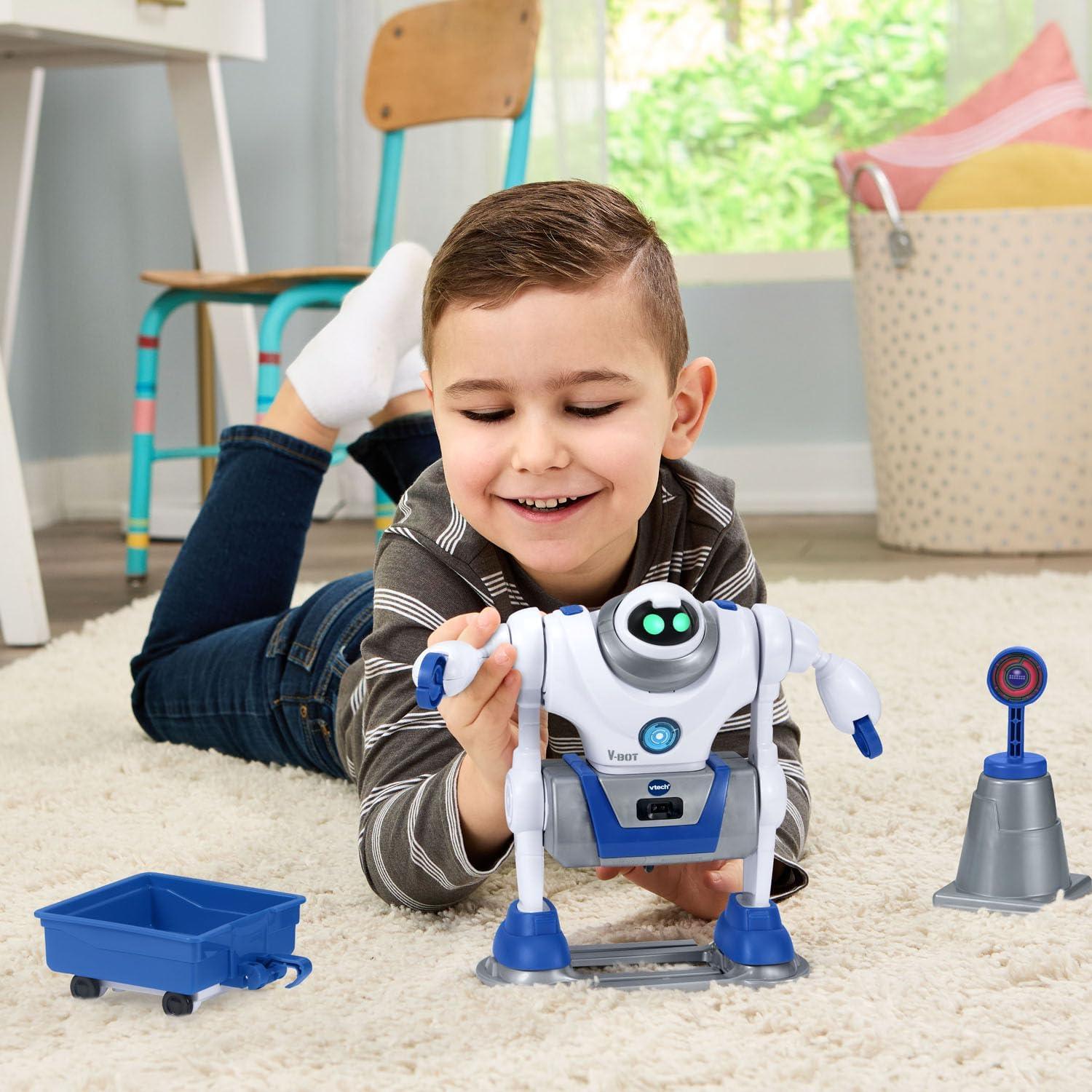 Vtech Body Bot VTech 5-in-1 Make-a-Bot Transformable Robot Toy with Sound Sensor and ...