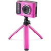 image:imageVTech KidiZoom Creator Cam Ultra  Rechargeable Camera with Tripod BluePink