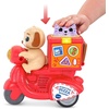 image:imageVTech Press and Roll Pizza Scooter with Puppy and Kitty