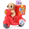 image:imageVTech Press and Roll Pizza Scooter with Puppy and Kitty